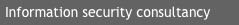 Information security consultancy