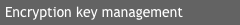 Encryption key management